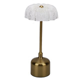 Cordless Table Lamp Rechargeable 3000mAh Nordic Retro LED Night Light Bedside Lamp for Living Room V1294-YM0901-3119250078611