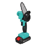 4in Electric Chain Saw Rechargeable Mini Electric Chainsaw Portable Electric Pruning ToolEU Plug V1294-YM0901-3111210184212