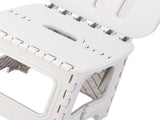 Folding Step Stool PP Thickened Portable Small Kids Step Stool with Handle for Outdoor Camping V1294-YM0901-3116240023212