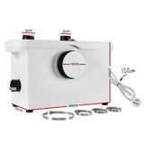 Giantz Macerator Sewerage Pump Waste Water Marine Toilet Disposal Laundry Unit PUMP-MAC-600-WH