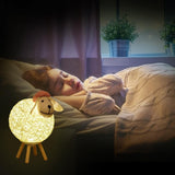 Cute LED Night Light Sheep Rattan Table Lamp USB Night Lamp for Home Kids Room Bedroom Living Room V1294-YM0901-10211641