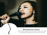 Black Microphone Boom Arm Stand for Radio Broadcasting and Recording V1369-AZ3-W-21681