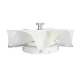 Flower Shape Wall Lamp Touch Switch Dustproof Lampshade Warm Light Modern Wall Sconces for Living V1294-YM0901-3119240056011