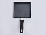 Mini Frying Pan Black Household Portable Japanese Style Egg Frying Pan Rectangular Mini Omelet Pan V1294-YM0626-3118220318611