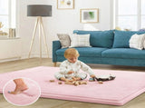 CARLA HOME Baby Play Mat 200x300cm, Thick Foam Crawling Mat, Infants, Pink V178-36552