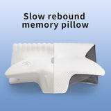 Ergonomic Memory Foam Pillow - Orthopedic Contour Pillow for Neck & Shoulder Support V888-ELOSUNG16815