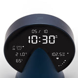 Lexon Conic Radio Alarm Clock With Fm & Built-In Bluetooth Speaker - Blue V398-LD-LR156L3