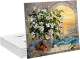 Product Image Painting Canvas Panel Boards - 5x7 Inch Art Canvas,24 Pack with 5x7 Inch Canvas Board V1258-DP02-C-1011