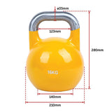 16KG Pro-Grade Steel KettleBell V63-782555