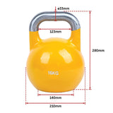 16KG Pro-Grade Steel KettleBell V63-782555