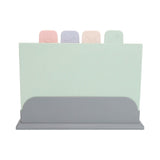 4pcs Color Coded Cutting Boards Set with Holder Double Sided Use Classified Plastic Chopping Board V1294-YM0706-3118230228911