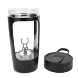 USB Charging 650ml Portable Automatic Household Blender Mixing Stirring Cup Bottle Kitchen ToolBlack V1294-YM0901-3113200013913