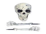 Skeleton Decor Cosplay DIY Multifunctional Lifelike Compact Scary Halloween Skeleton V1294-YM0710-3115210178811
