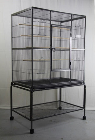 YES4PETS 140 cm Large Bird Cage Parrot Budgie Aviary With Stand V278-B029