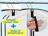 20 Pcs 24 x 72 Inch Garment Bags Bulk Hanging Clothes Storage Covers for Closet Organization V1259-DP01-A-1134