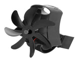 Wood Fan Pipe Fireplace Fan 7 Blades Fan On Chimney Silent Motors Heat Powered Wood V1294-YM0706-3114230124311