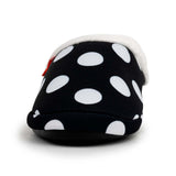 ARCHLINE Orthotic Slippers Slip On Arch Scuffs Pain Relief Moccasins - Polka Dots - EU 39 V563-AS502-39