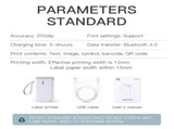 Niimbot D11 Protable Wireless Connection Label Printer White V943-D11-WH