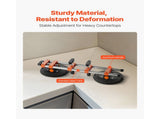 Seamless Seam Setter, 2 Packs, Granite Seam Setter with 6 in Vacuum Suction Cups & Tool Bag, Seam V952-SPDJJFGDQ180MFTSM001V0