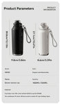 316 Stainless Steel Water Bottle Outdoor Insulated Bottle Sports Straw Bottle - White - Size 1000ml V1102-122-95094-WHT-1000ML