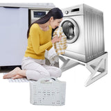 Washing Machine Pedestal Raiser Laundry Dryer Stand Base Holder 120kg Anti Slip V201-HOLD6043WH8AU