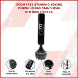 170cm Free Standing Boxing Punching Bag Stand MMA UFC Kick Fitness V63-835251