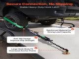 Wheel Chock Tie-Down Kit, Tire-Style Tow Dolly Strap, Car Tie Down Kit with Heavy-Duty Hook, Break V952-CLJGTJ2LTXZX66N3Q001V0