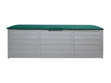 Gardeon Outdoor Storage Box 290L Lockable Organiser Garden Deck Shed Tool Green OSB-290L-GB