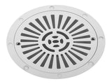 White Swimming Pool Main Drain Floor Drain G2 Water Inlet Draining Accessory V1294-YM0901-JY30354