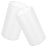 SWETRACE Lamp Shade for Cylinder Lamp White Linen 2Pcs 9.8x5.5x5.5in V1189-LWWAL-20260327-03516