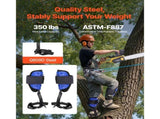 Tree Climbing Spikes Set, Height-Adjustable Tree Climbing Gear with Straps & Waist Harness, 159 kg V952-XPSZZZHKJCKSUJVZX002V0