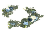 Faux Flower Swag Set Artificial Flower Arch Decor Wedding Welcome Reception Ceremony Signs V1294-YM0703-3115230036811