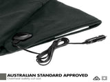 Laura Hill Heated Electric Car Blanket 150x110cm 12V - Black CHB-110-BK