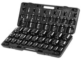 Impact Socket Set Inches 29 Piece Impact Sockets, 6-Point Sockets, Rugged Construction, CR-M0, V952-CJTT34IN29PC00001V0