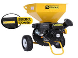 Ducar 7HP Wood Chipper Shredder Mulcher Grinder Petrol Yellow Black WCP-Z05-YLBK
