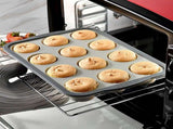 Brownie Pan with Dividers, 1 Set 12 Cavity All Edges Square Cupcake Brownie Pans Mini Cake Non Stick V1189-WXFWAL-20260319-00223