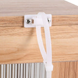 Artiss Buffet Sideboard Double Doors - Oak FUR-T-SID-05-WD-AB