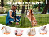 Dog Playpen, 8 Pcs 30"H x 24"W Panels Foldable Metal Pet Exercise, Dog Fence Indoor and Outdoor V952-XSYDCWWLXTSD48O5RV0