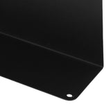 Magnetic Bulletin Board Black Magnetic Metal Tabletop Memo Display Board for Home School Kitchen V1294-YM0901-3117250158811