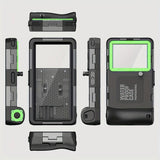 15m Waterproof Phone Case for Diving & Surfing - 1 Hour Underwater Shooting, Dual Seal, Zinc Alloy V1232-FSSJK005