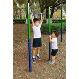 Double Outdoor Pull-Up Bar Height Adjustable Gymnastics & Fitness Bar V63-953151