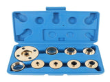 11 Piece Router Guide Kit Brass Efficient Long Lasting Router Template Guide for Woodworking V1294-YM0901-3114250029211