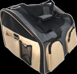 YES4PETS Pet Carrier Dog Cat Car Booster Seat Portable Soft Cage Travel-Grey V278-CC423633