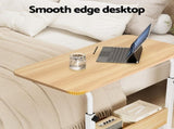 Artiss Laptop Desk Portable Sit Stand Desks Height Adjustable Workstation 80CM LA-DESK-C-80-T-WA