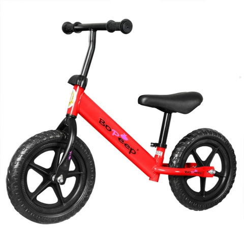 BoPeep Kids Balance Bike Ride On Toys Red KD1098-RD