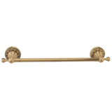 Towel Bar Copper Retro Space Saving 40CM Multifunctional Tilt Proof Single Towel Rack for Bathroom V1294-YM0901-3112230063312