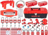 42 PCS Lockout Tagout Kits Electrical Loto Kit for Electrical Risk Removal V952-AQSJTZJDGJX40YXFBV0