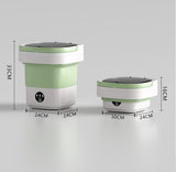 12L Foldable Portable Washing Machine, Compact for Travel Small Apartments Student Rooms, Purple V1188-MS-325-0221