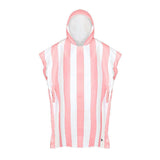 Dock & Bay Adult Poncho Hooded Towel Cabana Collection Malibu Pink S DB-PONCHA-CAB-SM-LTPNK