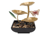 Tabletop Fountain Small Circulating Water Ornaments Indoor Waterfall for Office and Living Room AU V1294-YM0626-3115220163113